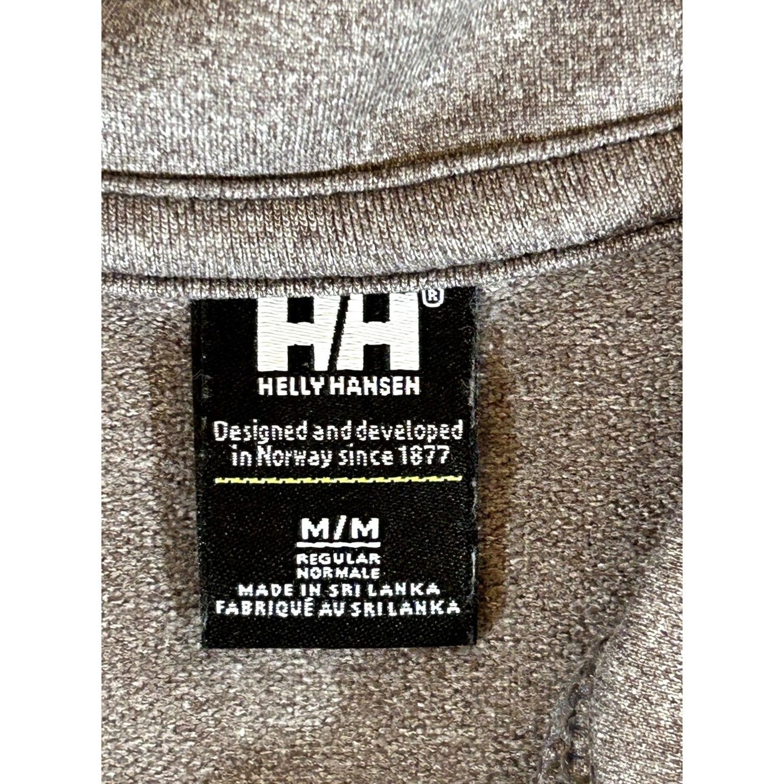 Helly Hansen Helly Hansen Shirt Womens M Verglas 1/4 Zip Pullover Base Layer Fleece Top Brown Size M / US 6-8 / IT 42-44 - 7 Thumbnail