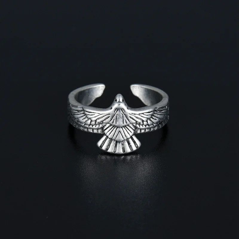Jewelry × Vintage Eagle Punk Rock style Ring Size ONE SIZE - 1 Thumbnail