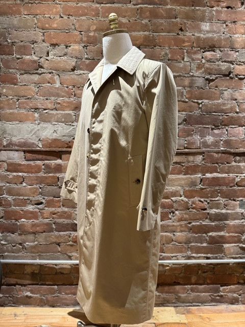 Burberry BURBERRY – Honey Single-Breasted Car Coat Size US M / EU 48-50 / 2 - 3 Thumbnail