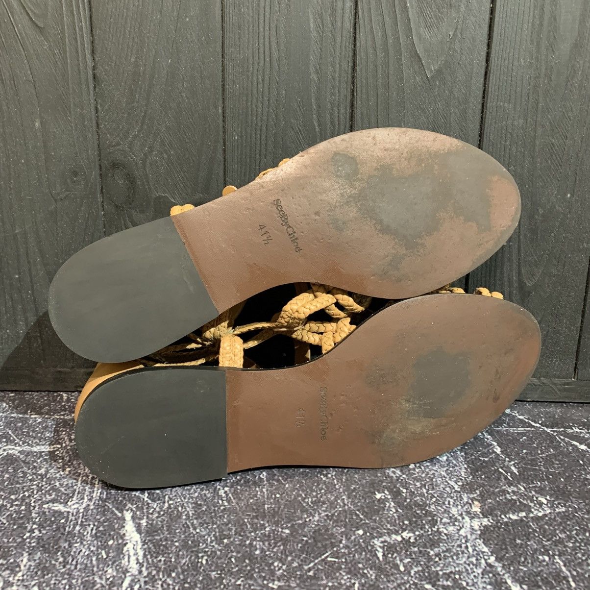 See by Chloe See By Chloé Women’s Leather Sandals Size 41.5 Size US 11.5 / IT 41.5 - 11 Thumbnail