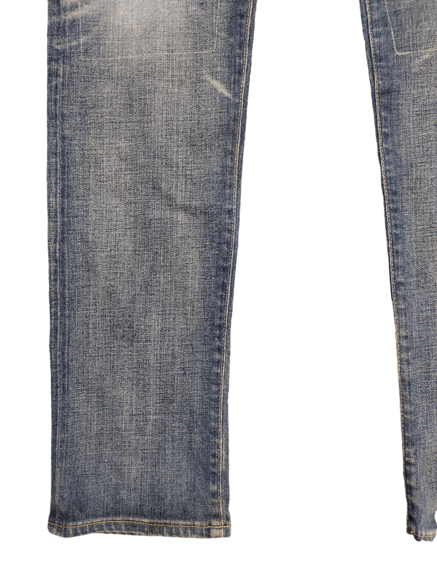 Kapital AG Adriano Goldschmied Clawmark Distress Patchwork Jeans Y2k Size US 31 - 9 Thumbnail
