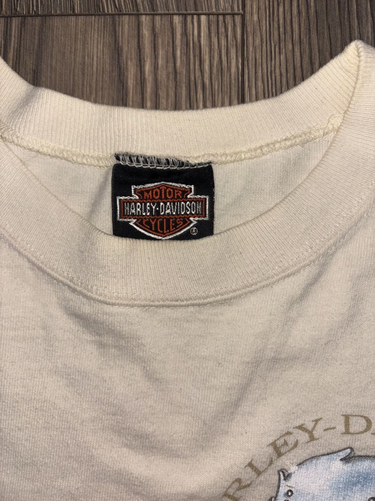 Harley Davidson ‘97 HARLEY DAVIDSON LONG SLEEVE Size US L / EU 52-54 / 3 - 5 Thumbnail