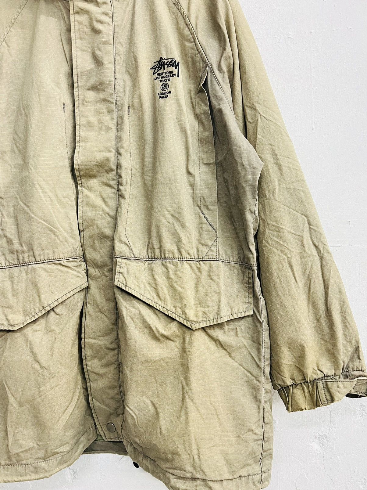 Stussy Authentic Stussy Outer Gear Camouflage Parka Jacket Size US L / EU 52-54 / 3 - 5 Thumbnail