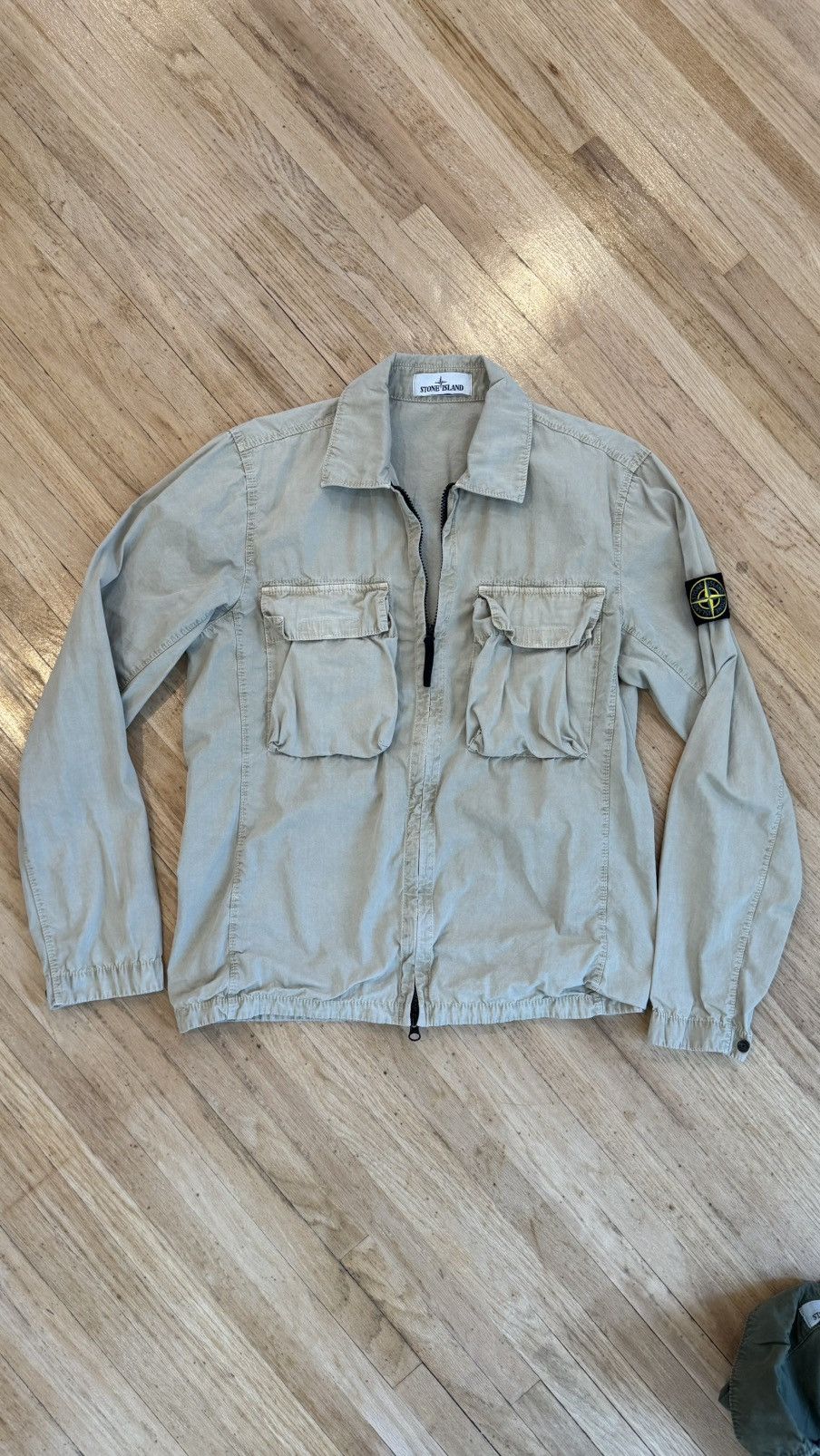 Stone Island Stone Island Beige Overshirt Size US S / EU 44-46 / 1 - 1 Thumbnail