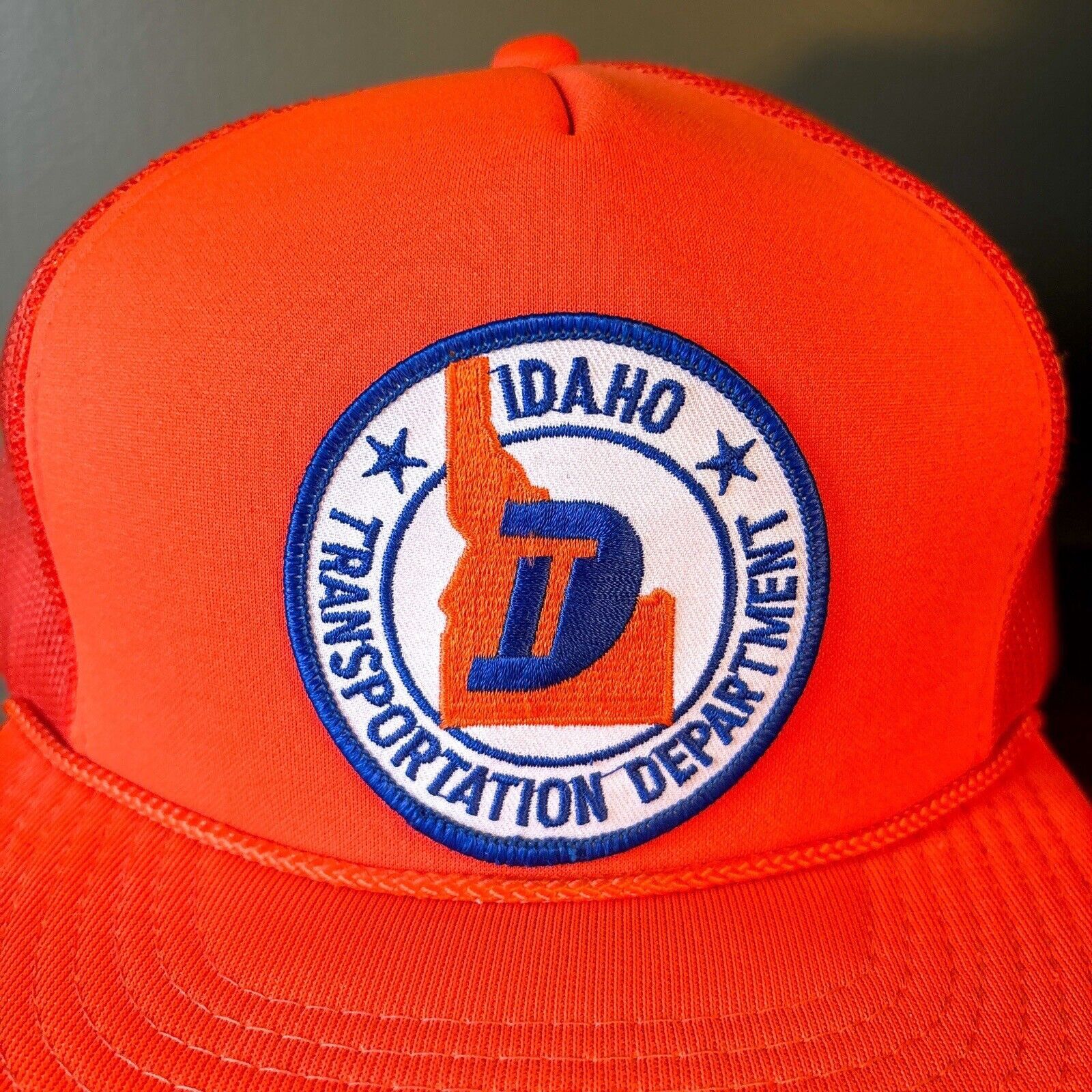 Hanes Idaho Transportation Department Mesh Snapback Trucker Hat Size ONE SIZE - 2 Thumbnail