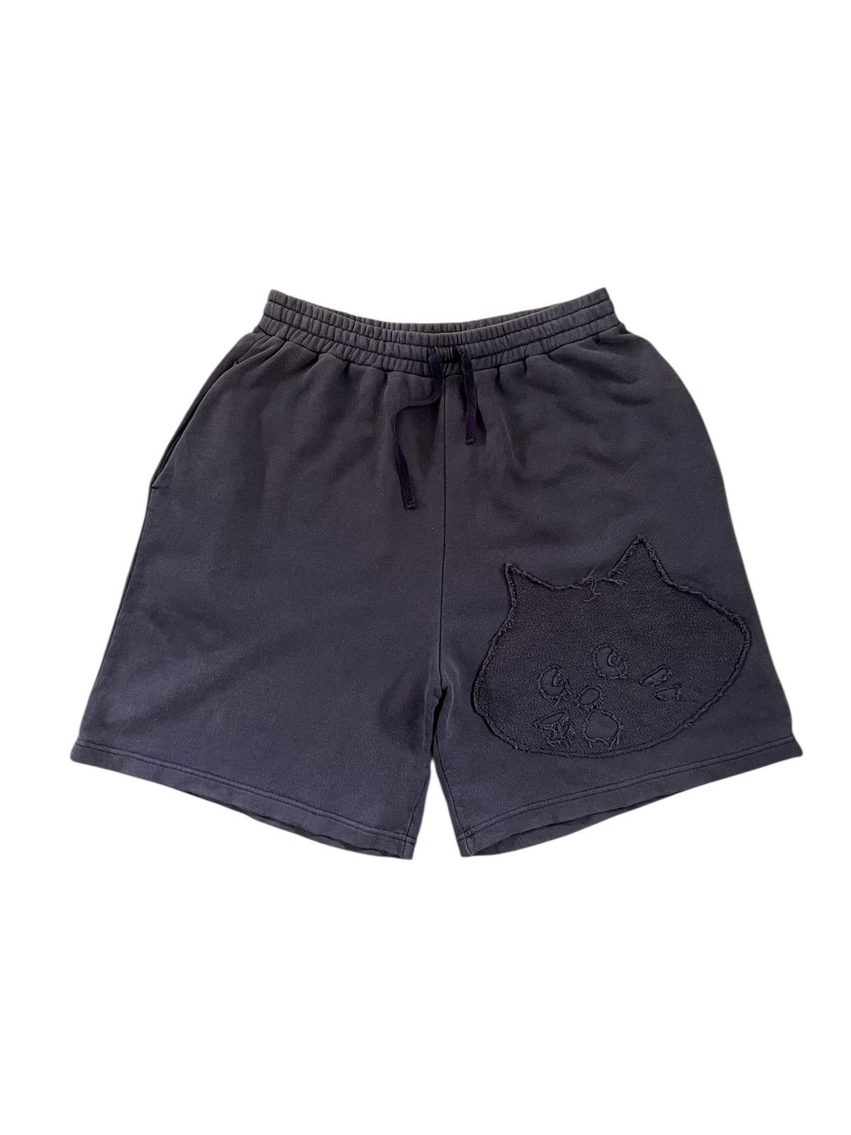 Ne-Net Ne-Net Washed Blue Cotton Shorts Size US 30 / EU 46 - 1 Thumbnail