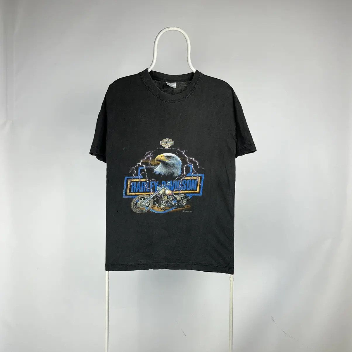 Harley Davidson Harley Davidson Tshirt eagle thunder size Large 80s Size US L / EU 52-54 / 3 - 1 Thumbnail