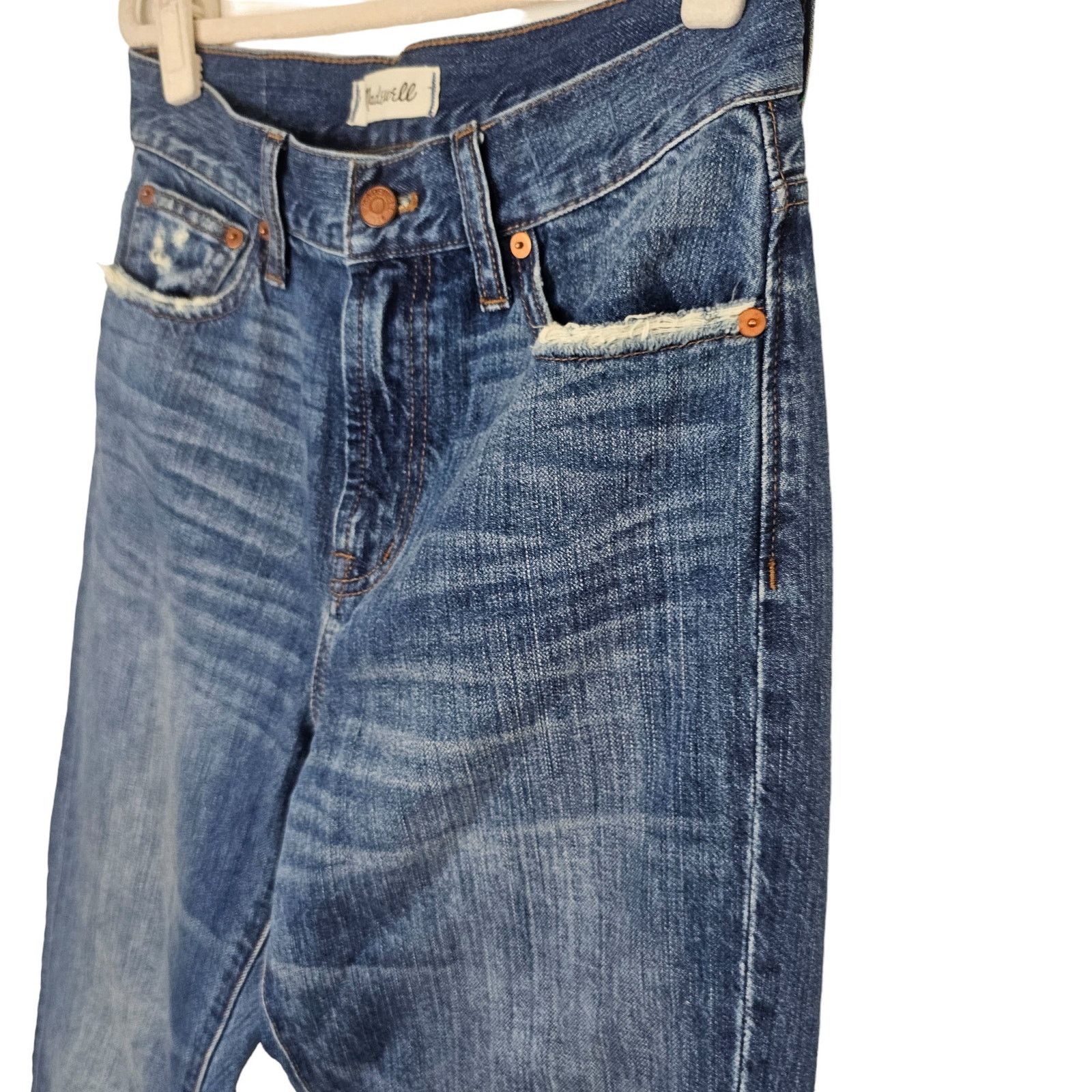 Madewell Madewell Womens The Perfect Summer Jeans Distressed 26 Prep Size 26" / US 2 / IT 38 - 5 Thumbnail