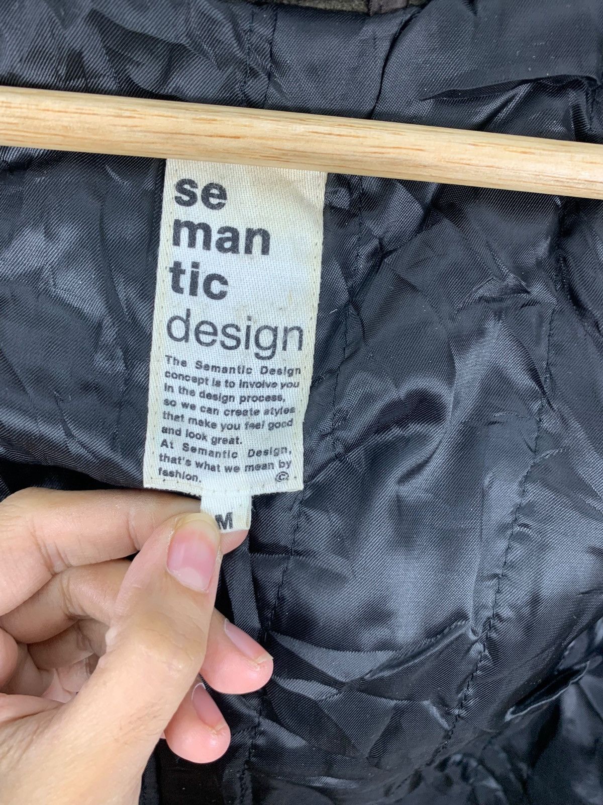 semanticdesign SEMANTICDESIGN JAPAN Quilted Puffer Winter Jacket Parka Size M / US 6-8 / IT 42-44 - 9 Thumbnail