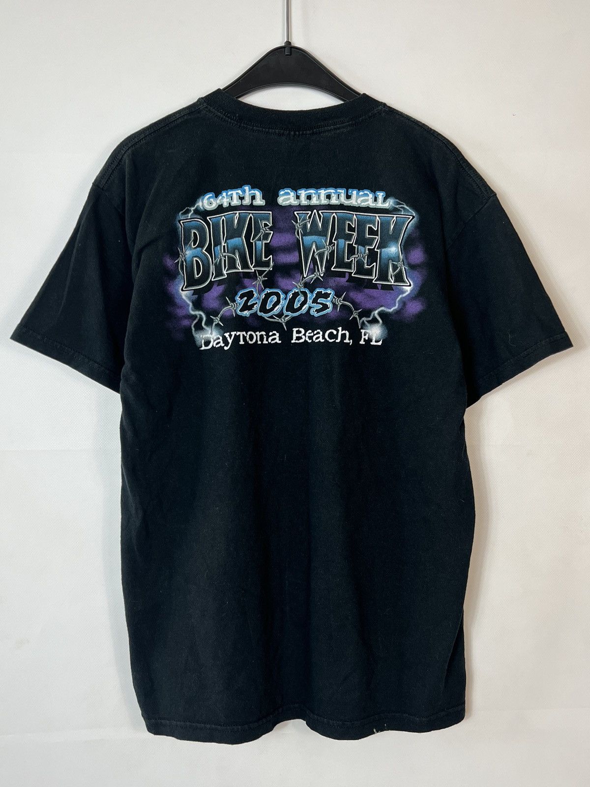 Harley Davidson × Vintage Bike Week 2005 vintage t-shirt Gildan heavy cotton Size US M / EU 48-50 / 2 - 3 Thumbnail