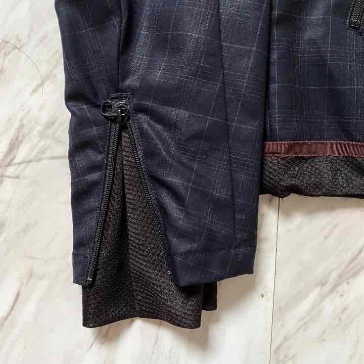 Kolor 2015 S/S Kolor Navy Mesh Trim Light Jacket Size US M / EU 48-50 / 2 - 8 Thumbnail