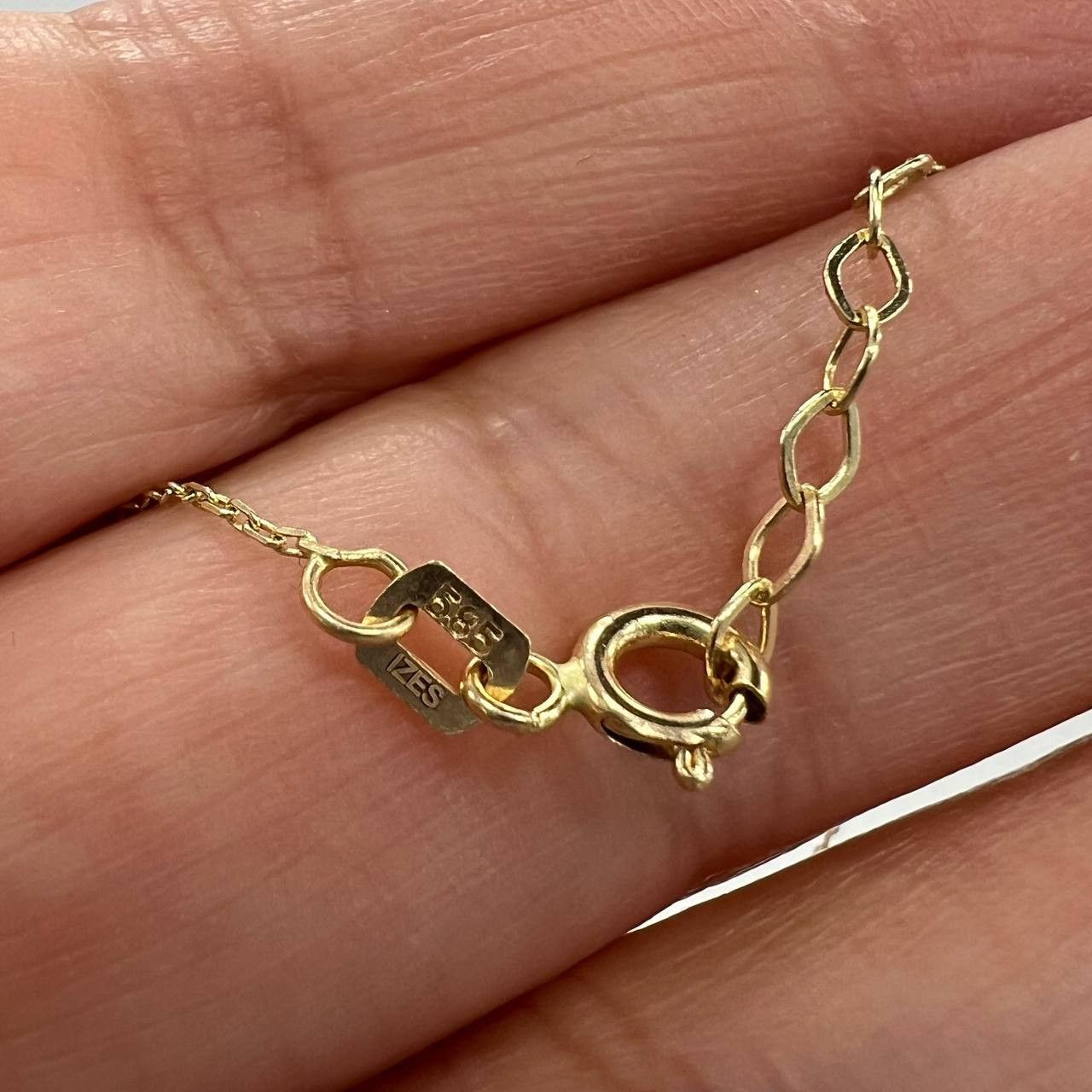 Other New Elegant 14K Solid Gold Necklace – Infinity Pendant 1.6g Size ONE SIZE - 7 Thumbnail