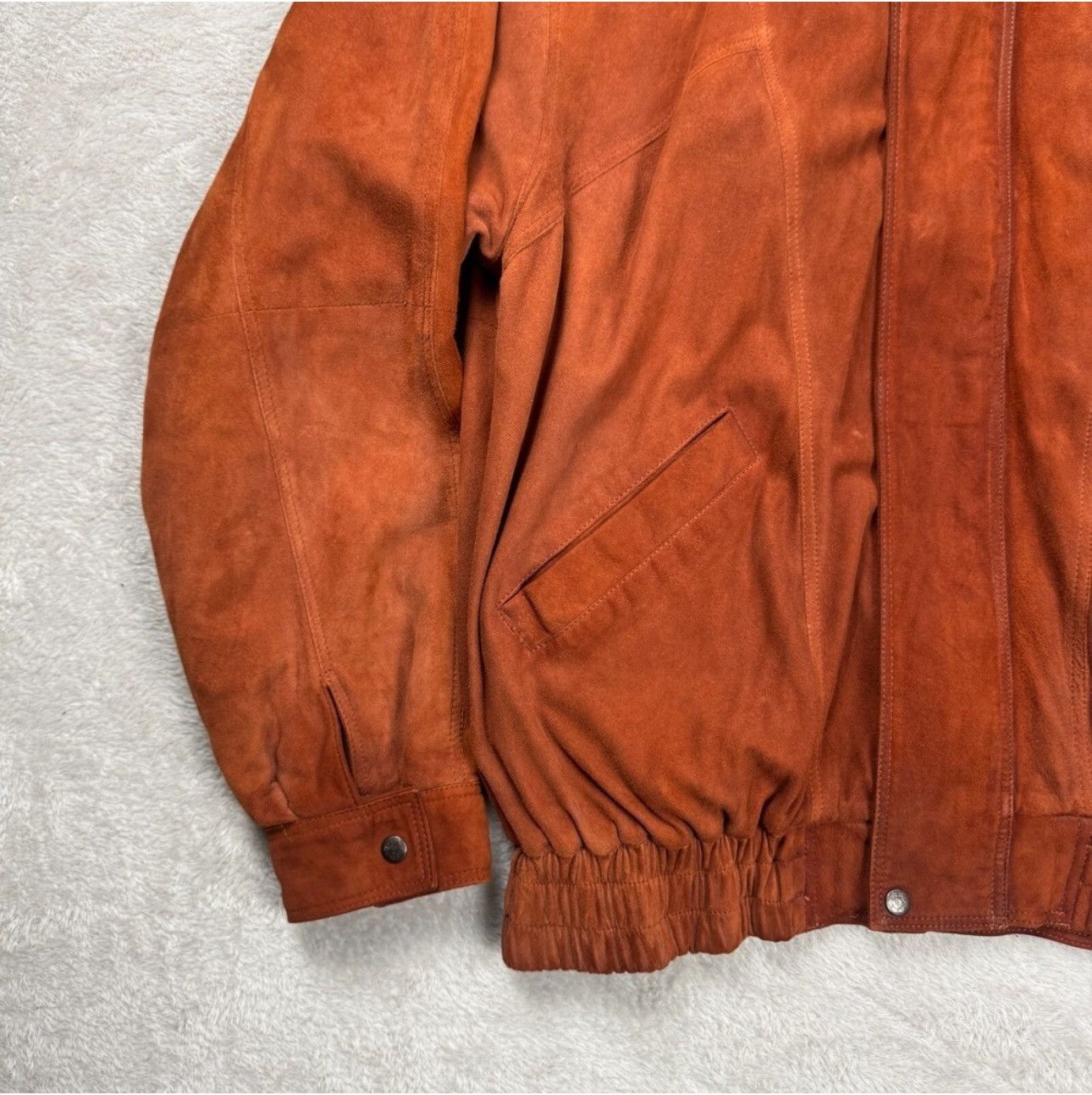 Other Vintage Gianni Versace Suede Leather Bomber Jacket Size US M / EU 48-50 / 2 - 3 Thumbnail