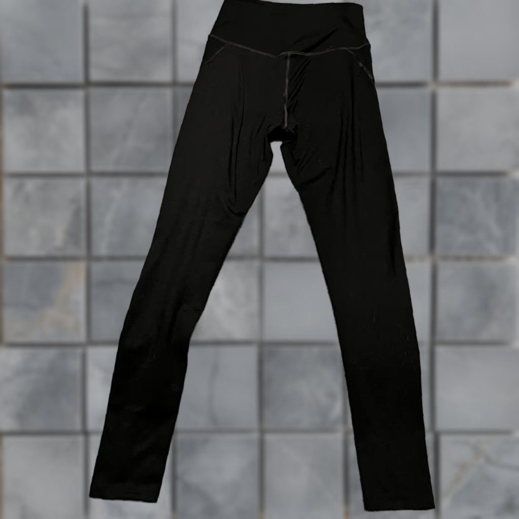 Girlfriend Collective Girlfriend Collective Leggings Pants Womens Small Black High Rise Ankle Womens S Black Leggings Size 28" / US 6 / IT 42 - 1 Thumbnail