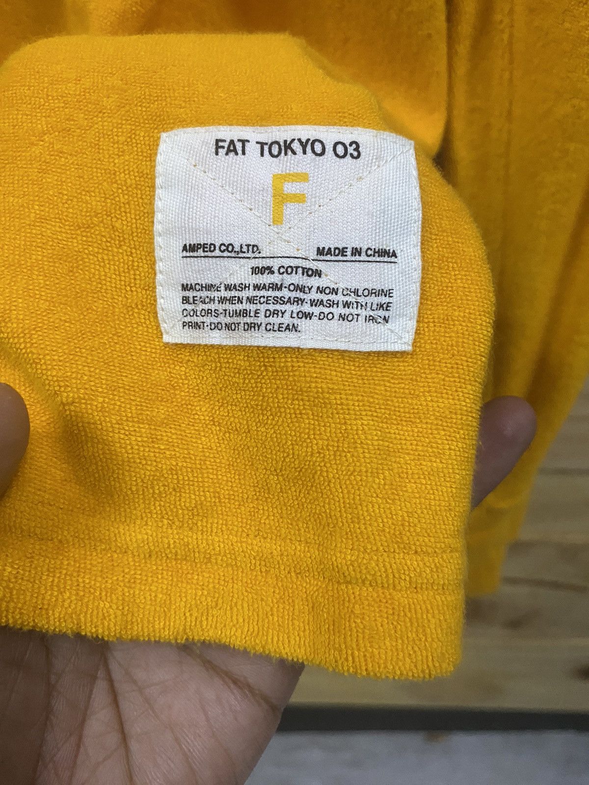 Fat Tokyo × Japanese Brand Vintage Fat tokyo towel sweatshirt Size US M / EU 48-50 / 2 - 5 Thumbnail