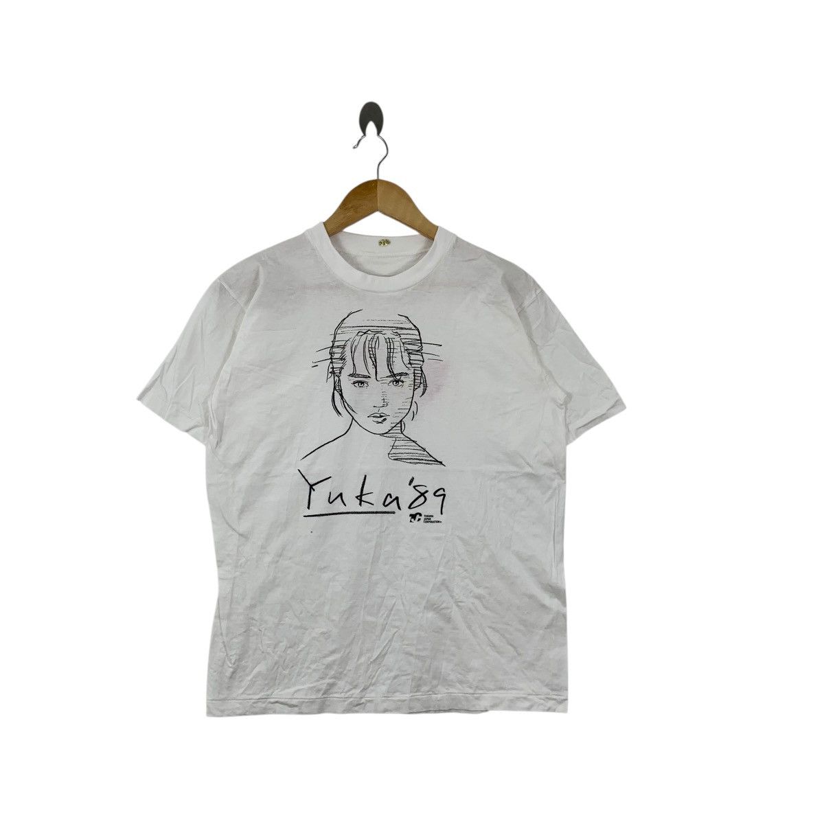 Band Tees Vintage 1989 YUKA ONISHI BRIDGE Album Sukeban Deka Tee Size US S / EU 44-46 / 1 - 3 Thumbnail