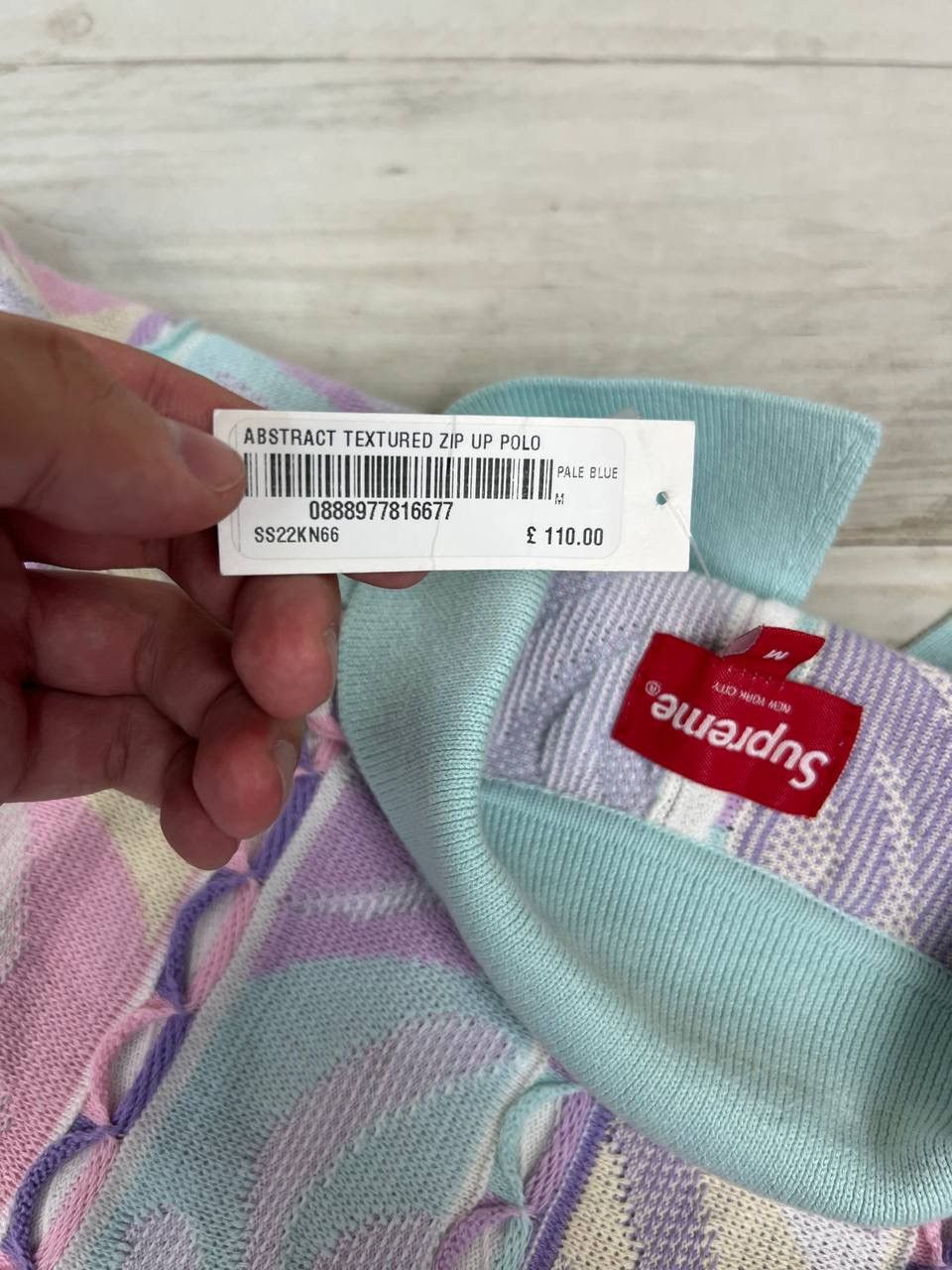 Supreme Supreme Abstract Textured Zip Up Polo Size US M / EU 48-50 / 2 - 13 Thumbnail