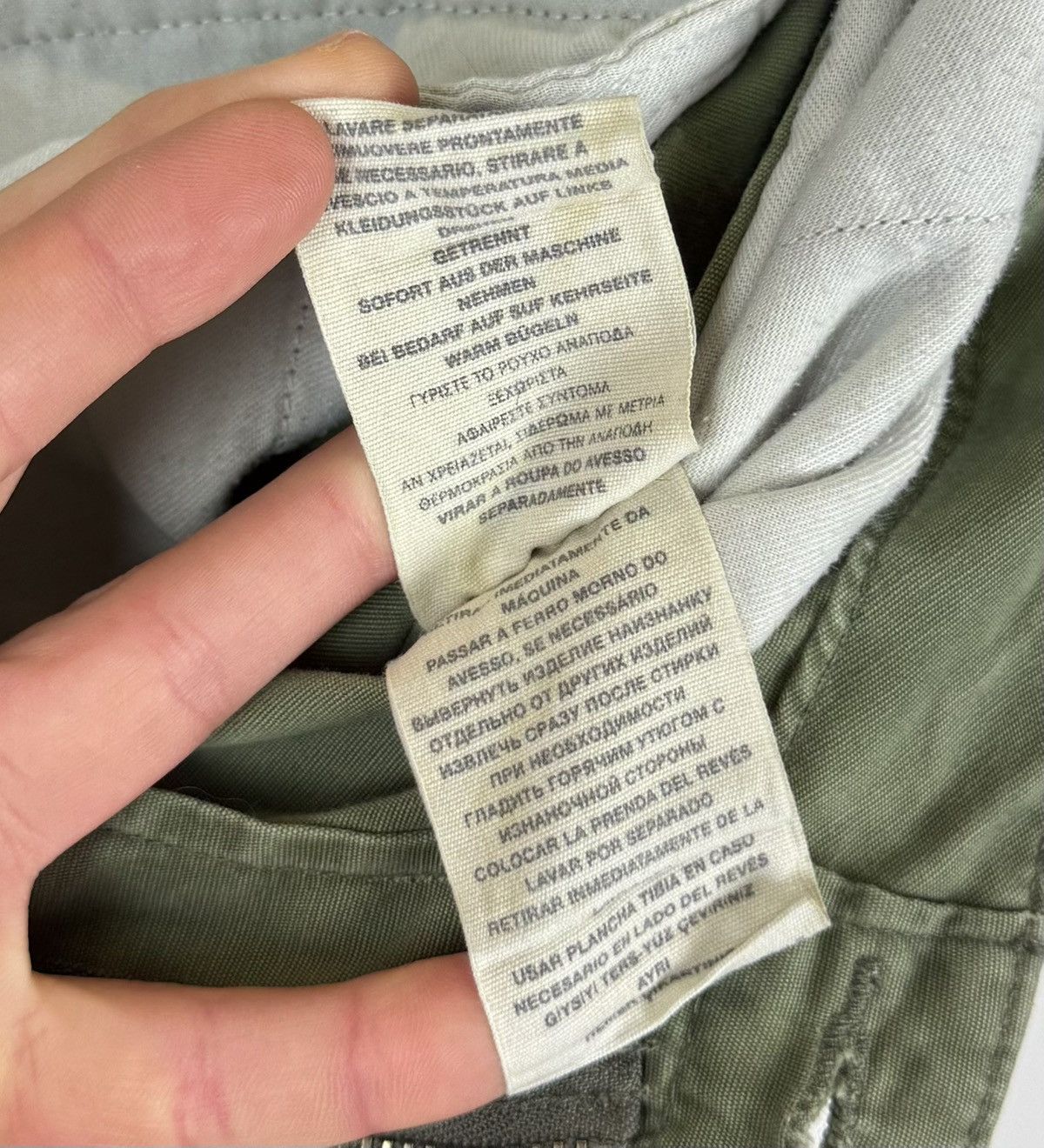 Denim & Supply Ralph Lauren Denim & Supply Ralph Lauren Cargo Pants Khaki Green US Army Size US 33 - 19 Thumbnail
