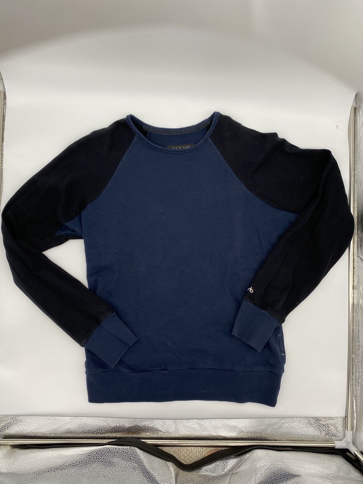 Rag & Bone Rag & Bone long sleeve blue and black shirt Size US M / EU 48-50 / 2 - 1 Thumbnail