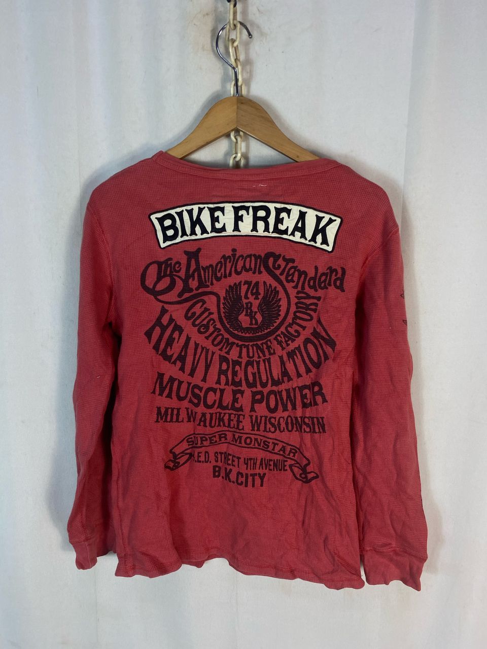 Other Bike spellout long sleeve tshirt Size US M / EU 48-50 / 2 - 9 Thumbnail