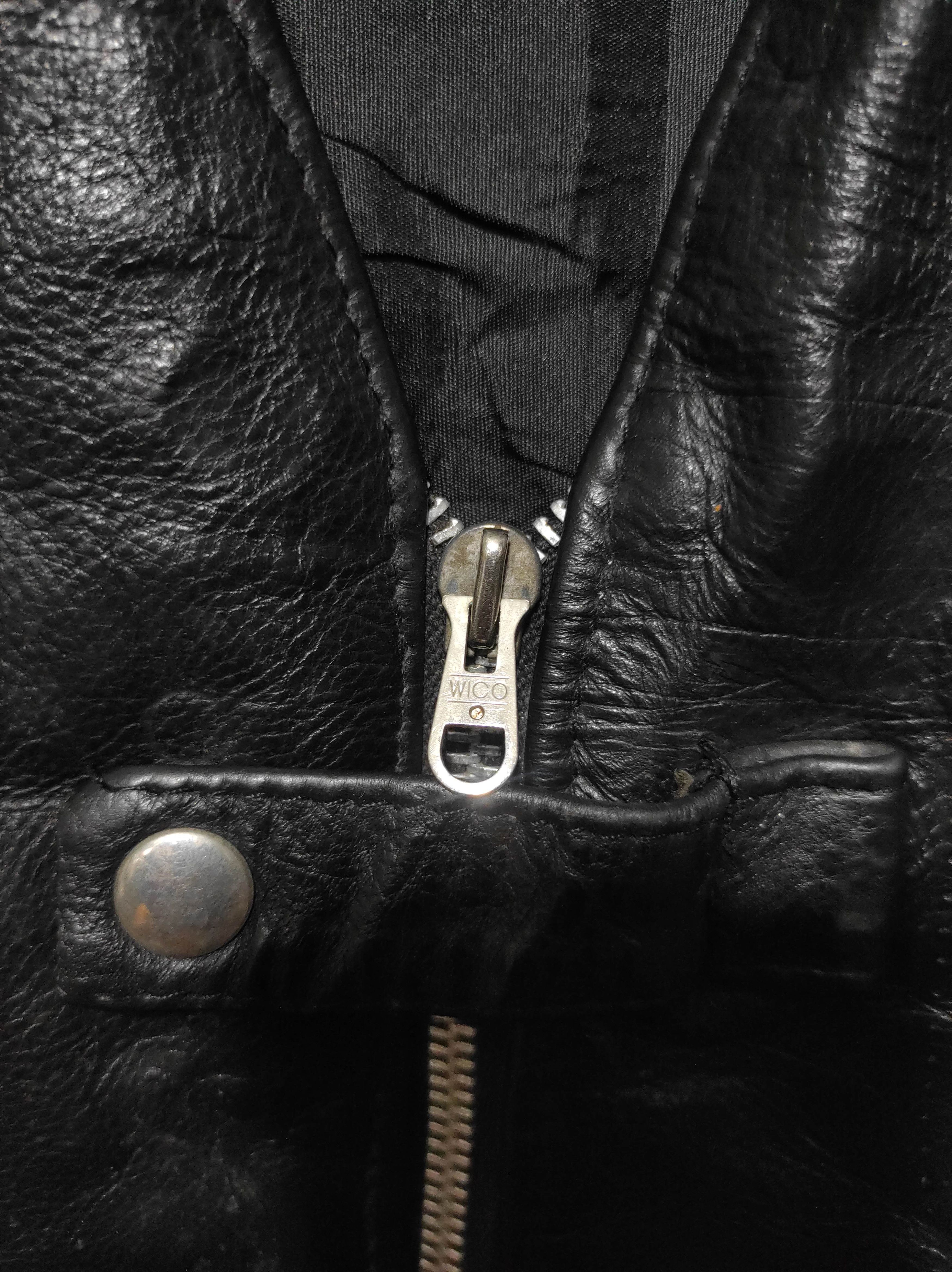Leather Vintage Overpell Motorcycle Leather Vest Jacket Size US L / EU 52-54 / 3 - 6 Thumbnail