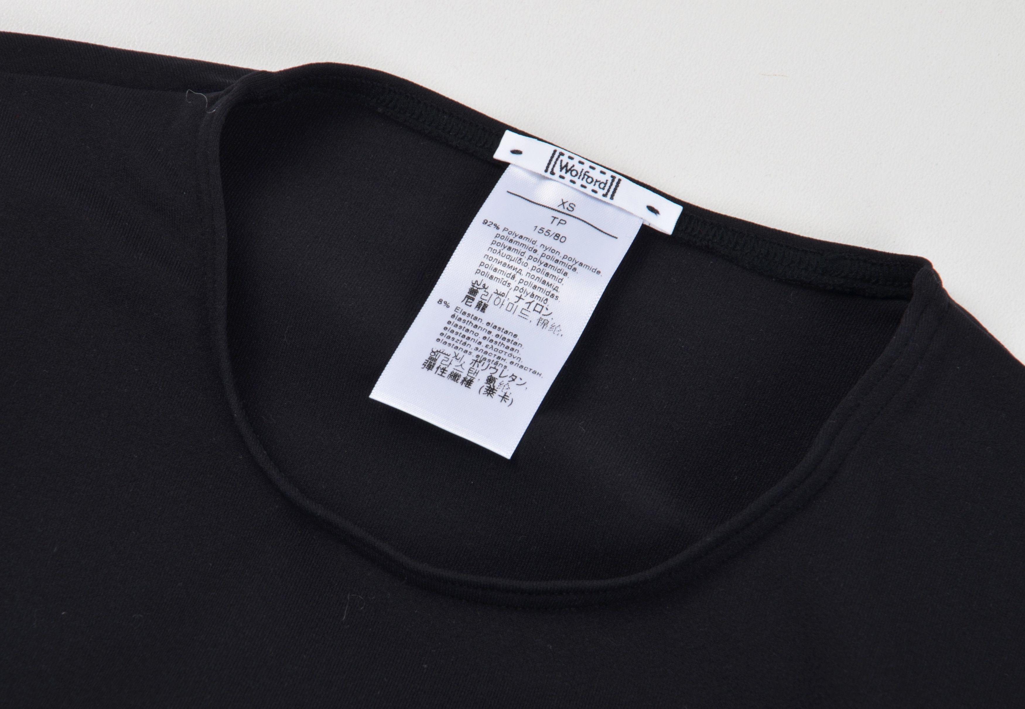 Wolford Wolford Stretch Bodycon Ruched Long Sleeve Minimalist Dress Size XS / US 0-2 / IT 36-38 - 7 Thumbnail