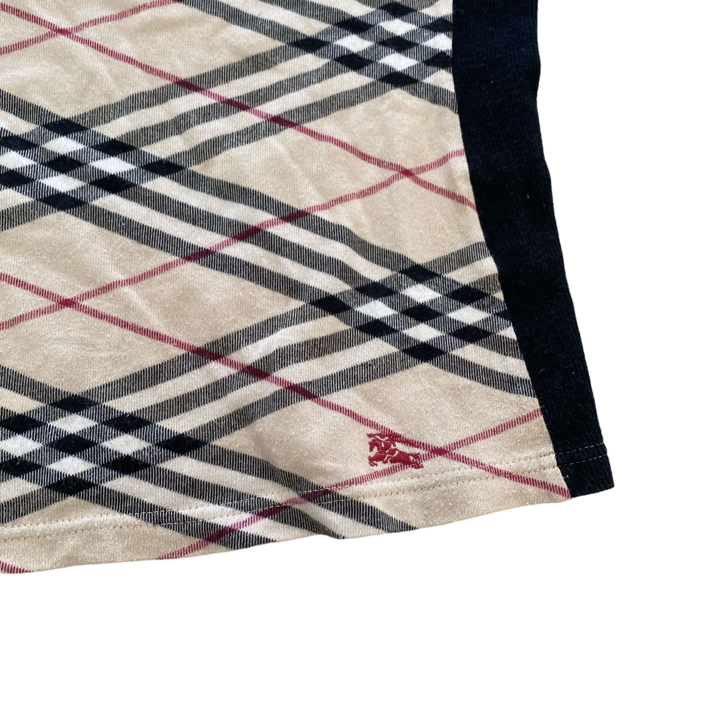 Burberry Vintage Burberry Nova Check Logo Tshirt Size S / US 4 / IT 40 - 3 Thumbnail
