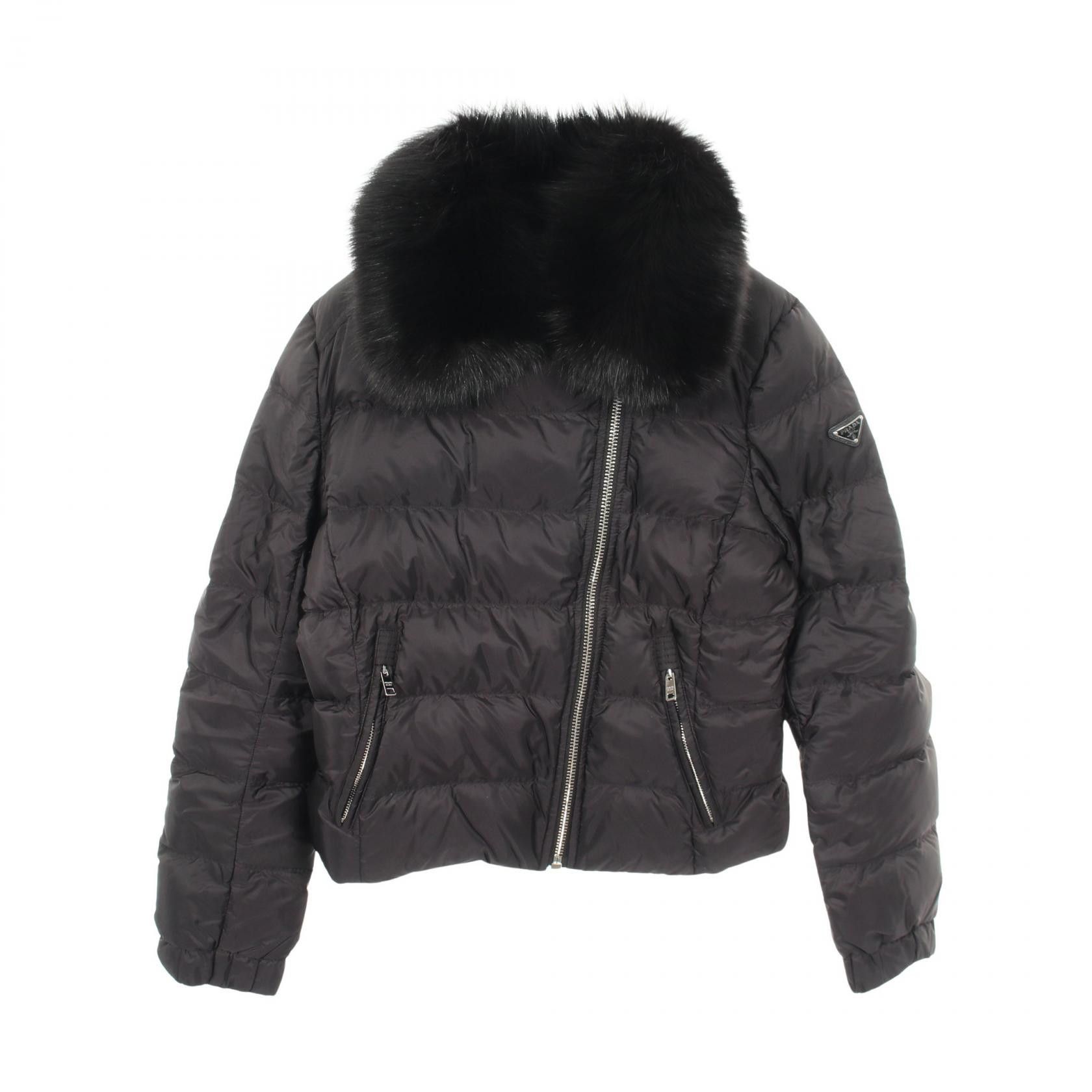 Prada Prada Prada Nylon Down Jacket Textile Outerwear 29X510 DUTY FREE for USA Size ONE SIZE - 1 Thumbnail