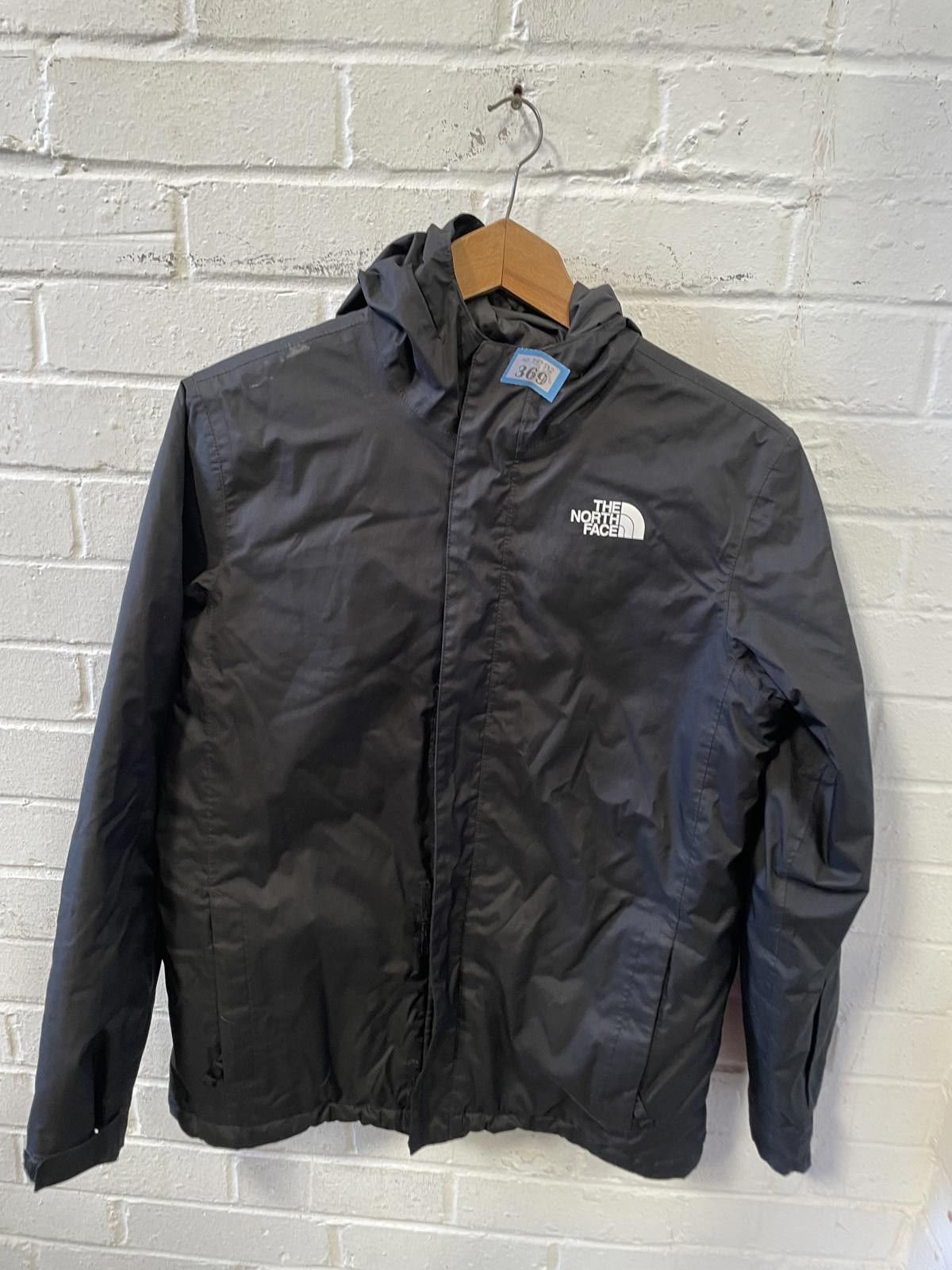 The North Face The North Face Men's Black Rain Jacket with Hood Size US L / EU 52-54 / 3 - 1 Thumbnail