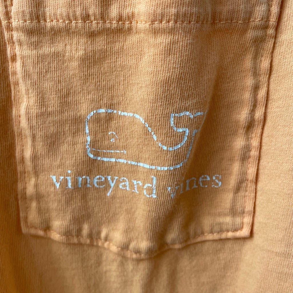 Vineyard Vines Vineyard Vines Long Sleeve Pocket Tee Whale Orange M Size US M / EU 48-50 / 2 - 4 Thumbnail