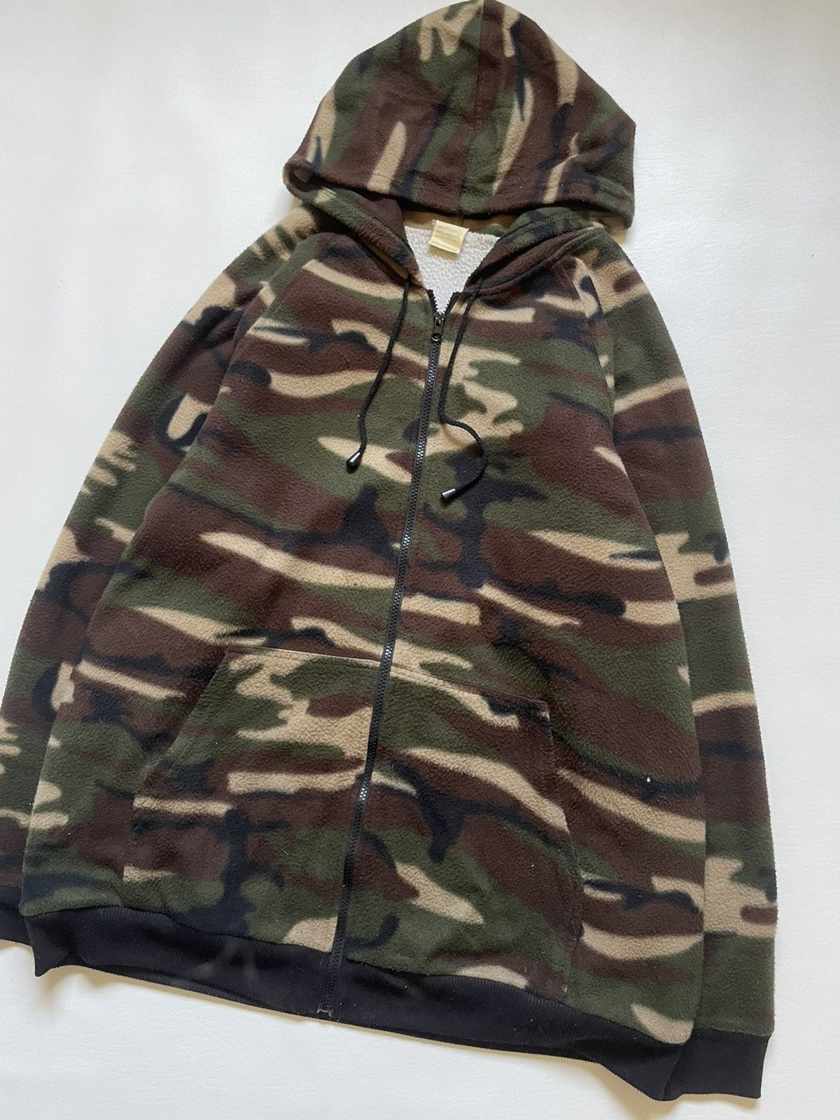 Vintage Vintage camo zip up Size US XL / EU 56 / 4 - 3 Thumbnail