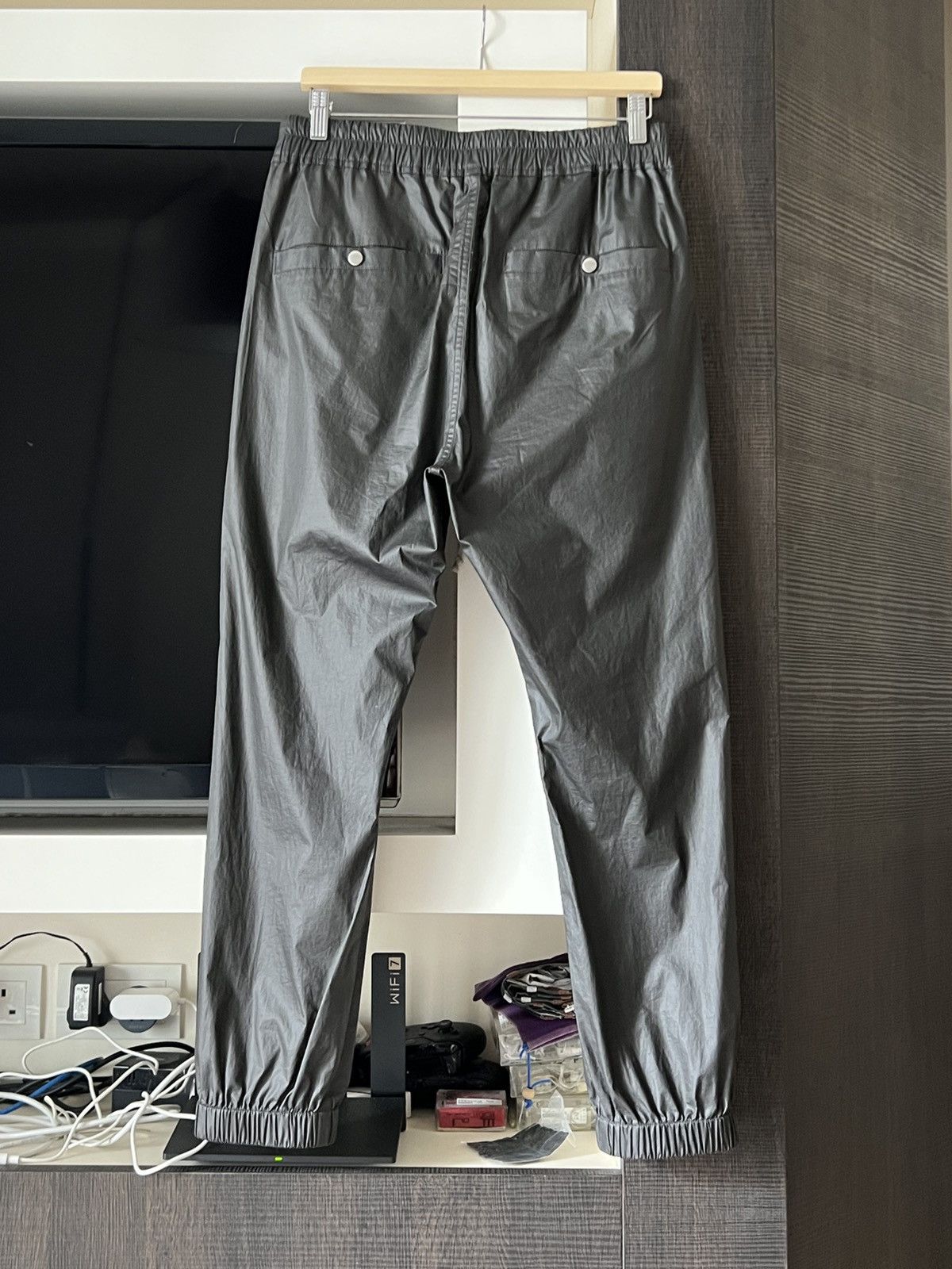 Rick Owens Rick Owens TECUATL SS20 Zipper Track Pant Size US 33 - 2 Thumbnail