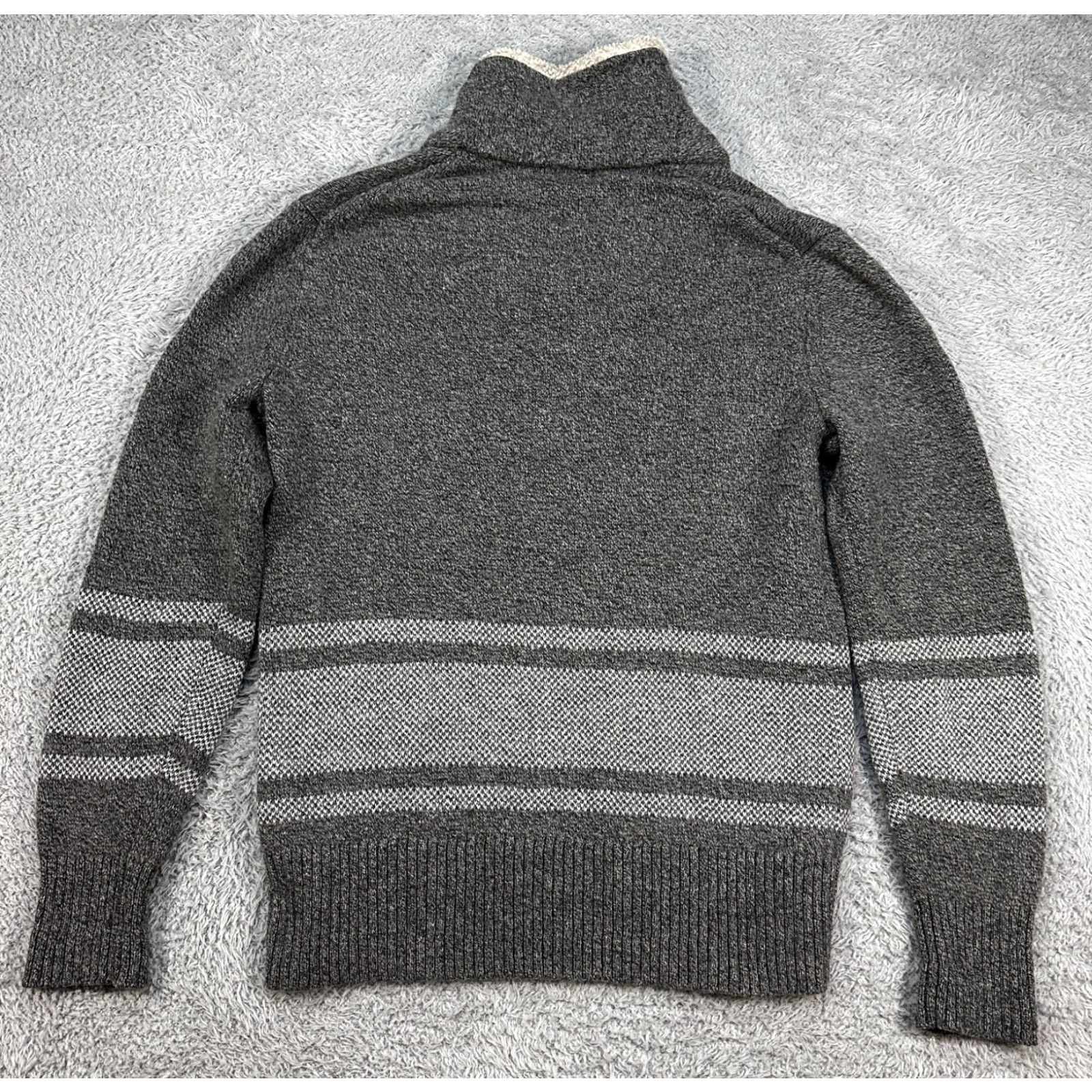 Banana Republic Banana Republic Sweater Mens XL Merino Wool Gray PullOver Pullover Knit All Seasons Casual Travel Classic Outdoor Preppy Mens XL Gray Size US XL / EU 56 / 4 - 3 Thumbnail