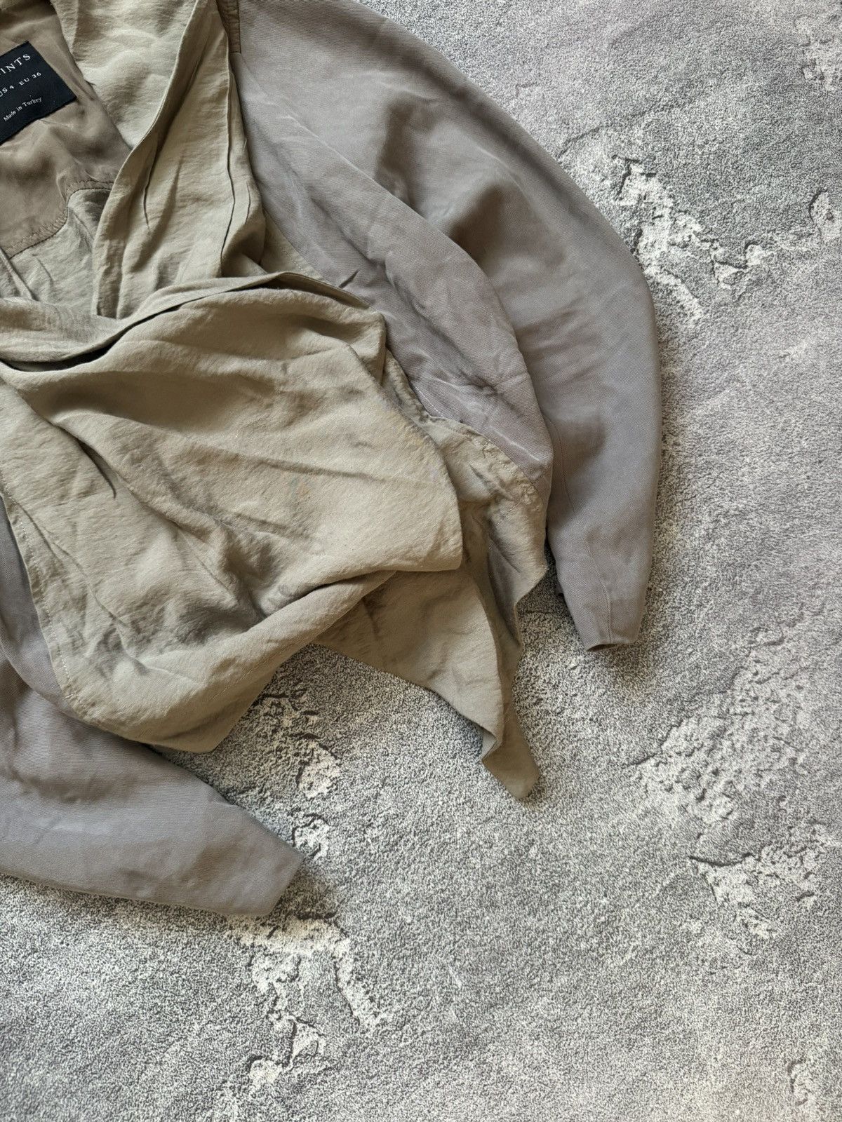 Allsaints × Vintage Allsaints US4 EU36 Kwar jacket knit cardigan sweater cape Size S / US 4 / IT 40 - 3 Thumbnail