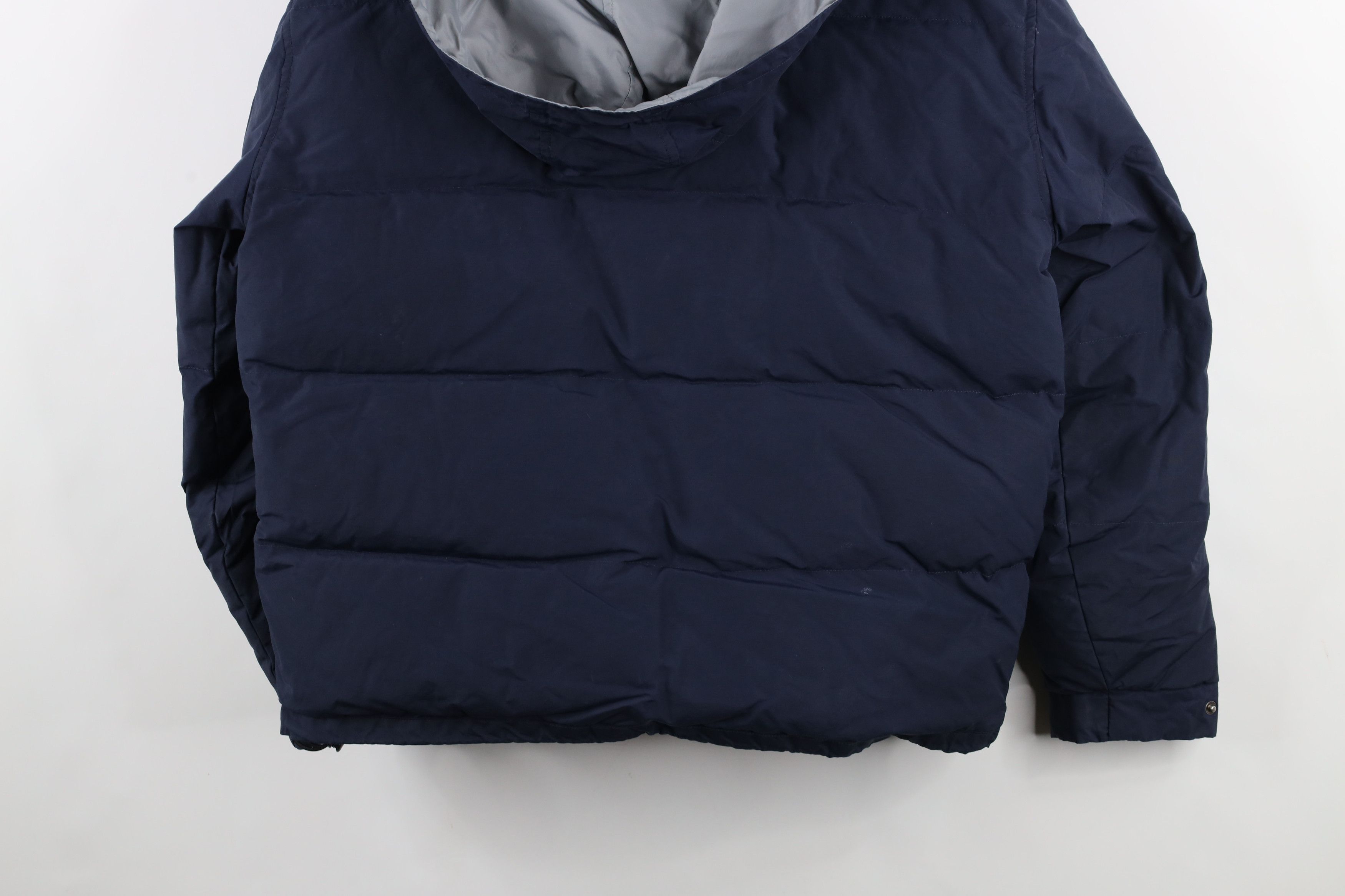 Nautica × Vintage Vintage 90s Nautica Duck Down Fill Hooded Puffer Jacket Blue Size US S / EU 44-46 / 1 - 15 Thumbnail