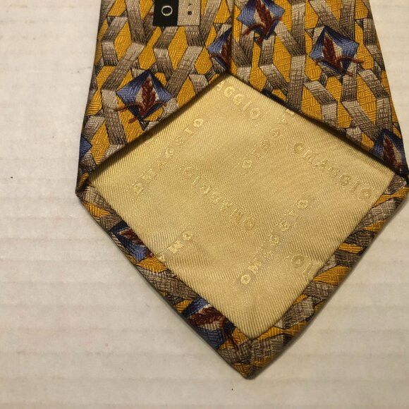 Robert Talbott omaggio by Robert talbott men's new silk tie 4" X 57 1/2" Size ONE SIZE - 4 Thumbnail