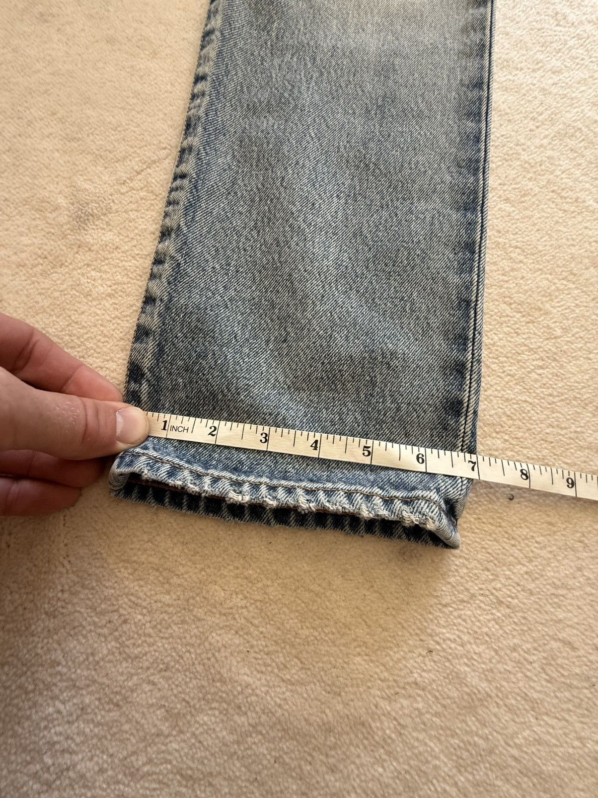 Saint Laurent Paris Saint Laurent Santa Monica wash rip trash jeans 32 grail d18 Size US 32 / EU 48 - 8 Thumbnail