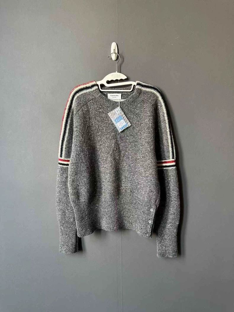 Thom Browne Thom Browne size1 Crayon snowflake sweater Size US S / EU 44-46 / 1 - 1 Thumbnail