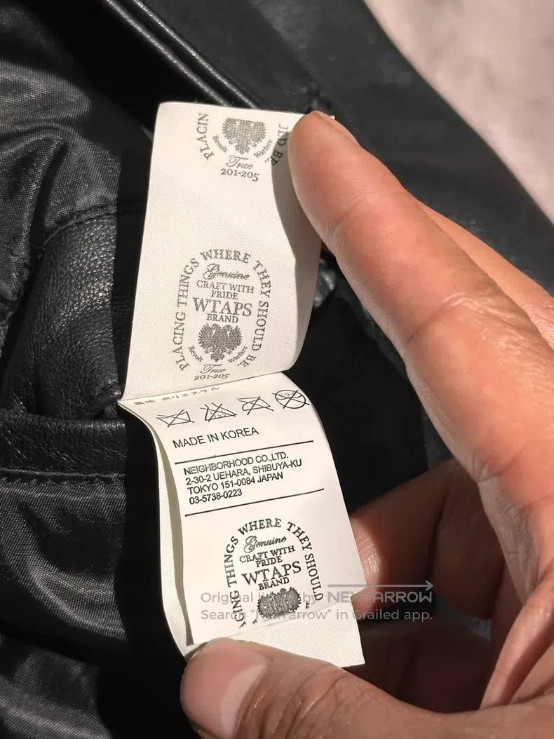 Wtaps Wtaps Sheepskin leather jacket, thick leather Size US L / EU 52-54 / 3 - 7 Thumbnail