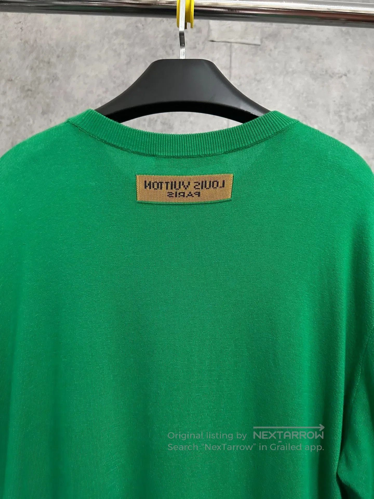 Louis Vuitton Louis Vuitton Knit Logo Short Sleeve T-shirt. Size US XL / EU 56 / 4 - 5 Thumbnail