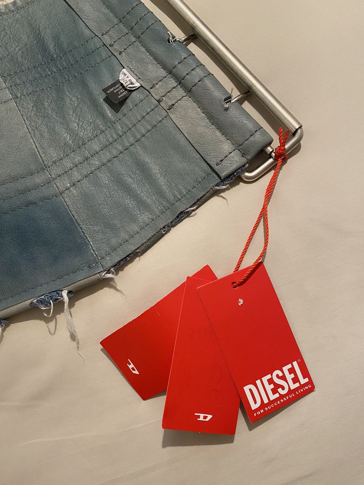 Diesel Diesel Leather Runway Skirt Size 28" / US 6 / IT 42 - 8 Thumbnail