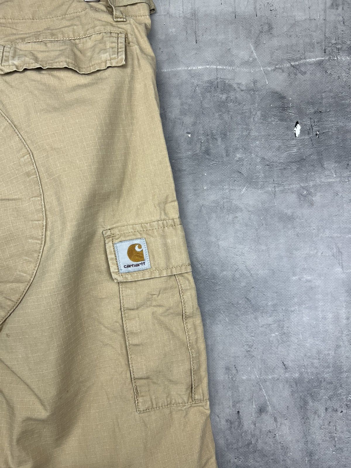 Carhartt vintage carhartt cargo pants beige size 30 X 32 Size US 30 / EU 46 - 7 Thumbnail