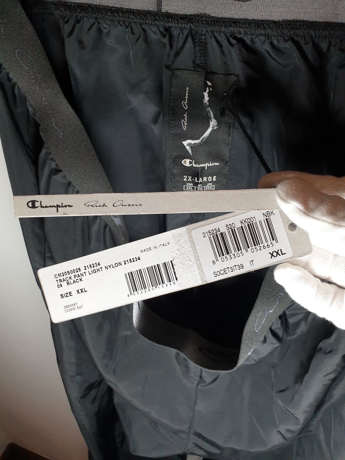 Rick Owens Rick Owens Reverse Weave Light Nylon track pant Size US 36 / EU 52 - 7 Thumbnail