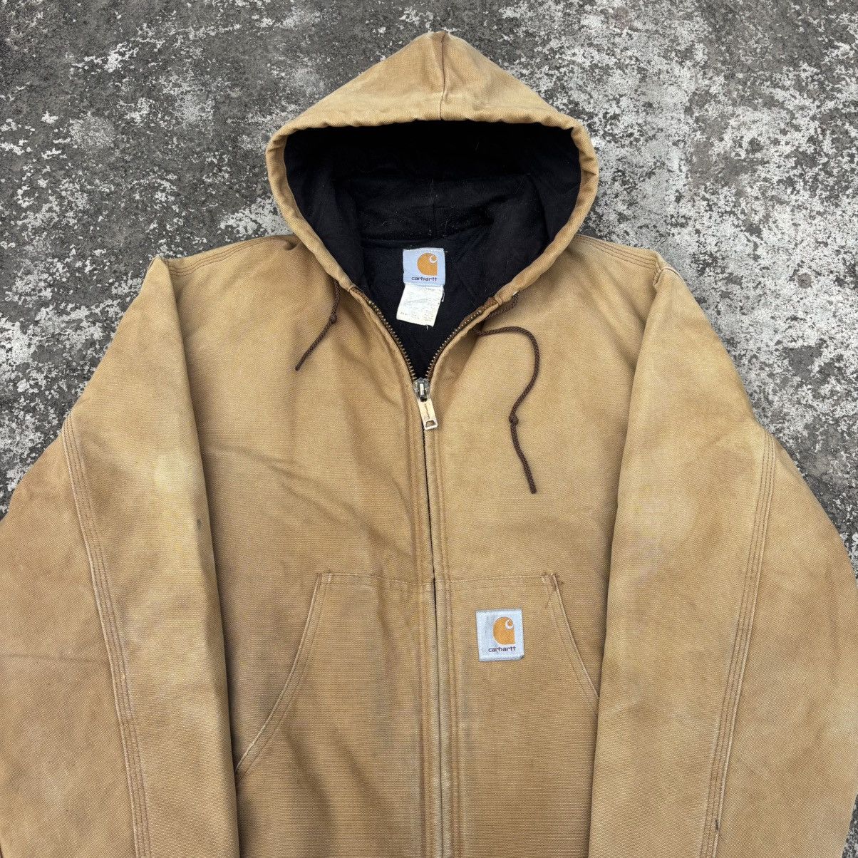 Carhartt Vintage Carhartt Active Jacket Sun-faded (Made in USA) Size US L / EU 52-54 / 3 - 2 Thumbnail