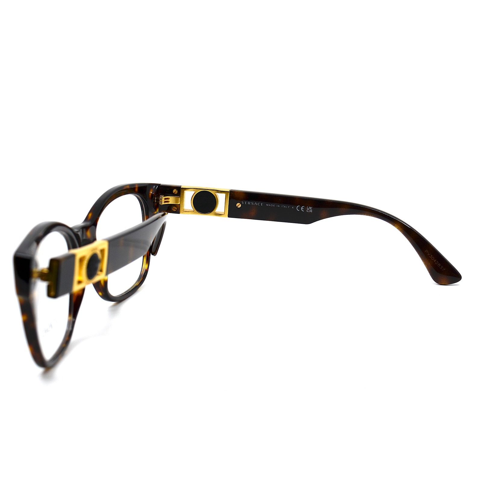 Versace NEW VERSACE VE3314 108 HAVANA AUTHENTIC EYEGLASSES FRAME Size ONE SIZE - 9 Thumbnail