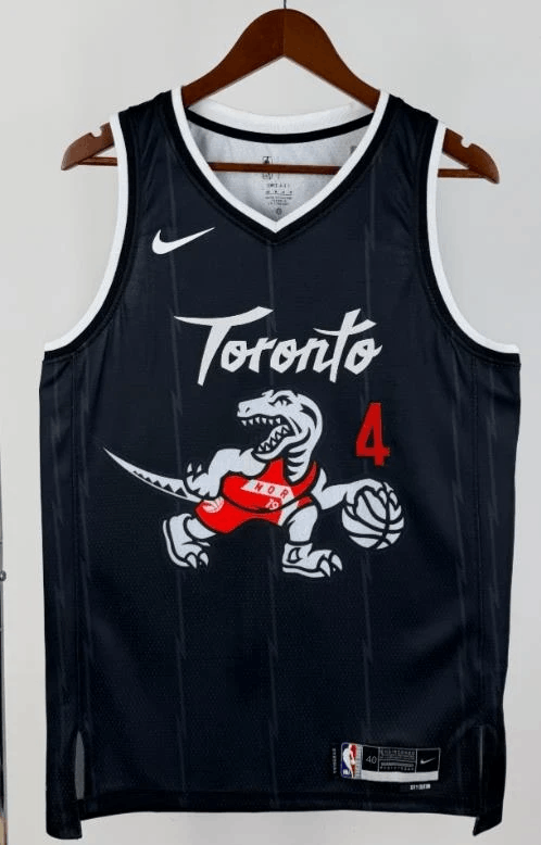 NBA Toronto Raptors #4 Scottie Barnes Jersey City Edition Size US S / EU 44-46 / 1 - 1 Thumbnail