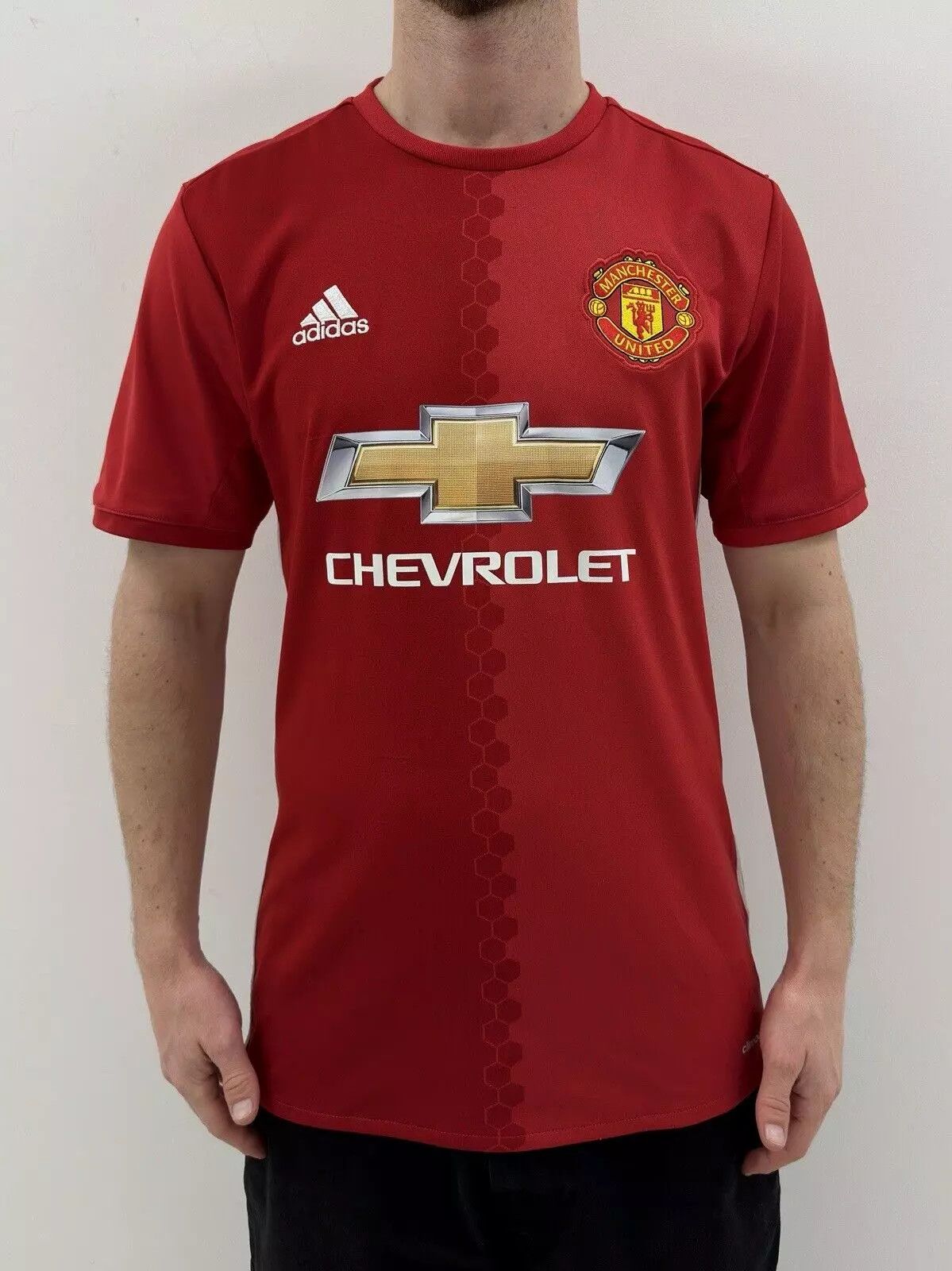 Adidas Manchester United 2016 2017 Home Jersey Soccer Mkhitaryan Size US M / EU 48-50 / 2 - 2 Thumbnail