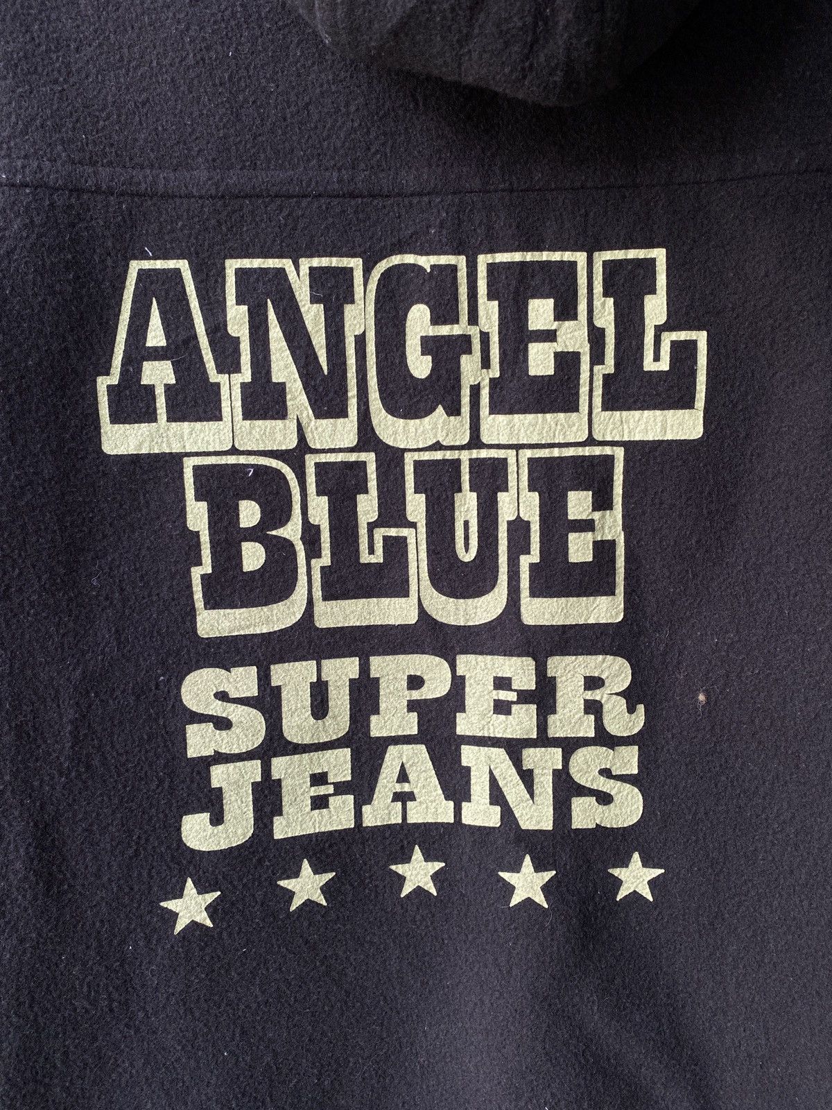 Angel Blue 2000s Angel Blue Wool Fur Hoodie Zipper Jacket Size US L / EU 52-54 / 3 - 9 Thumbnail