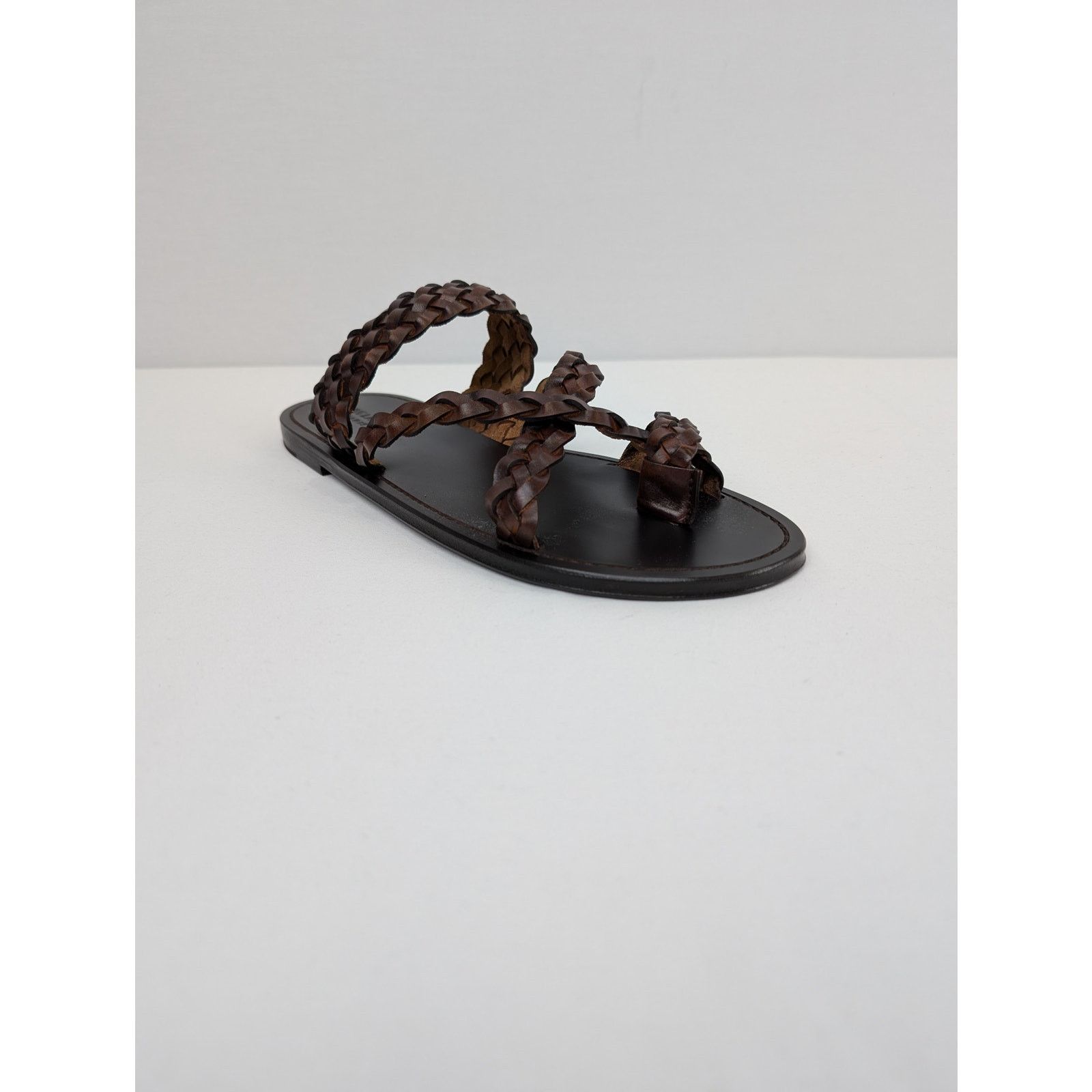 Saint Laurent Paris o1rshd1 Neil 05 Sandal Slipper slide in Dark Brown Size US 11 / EU 44 - 2 Thumbnail