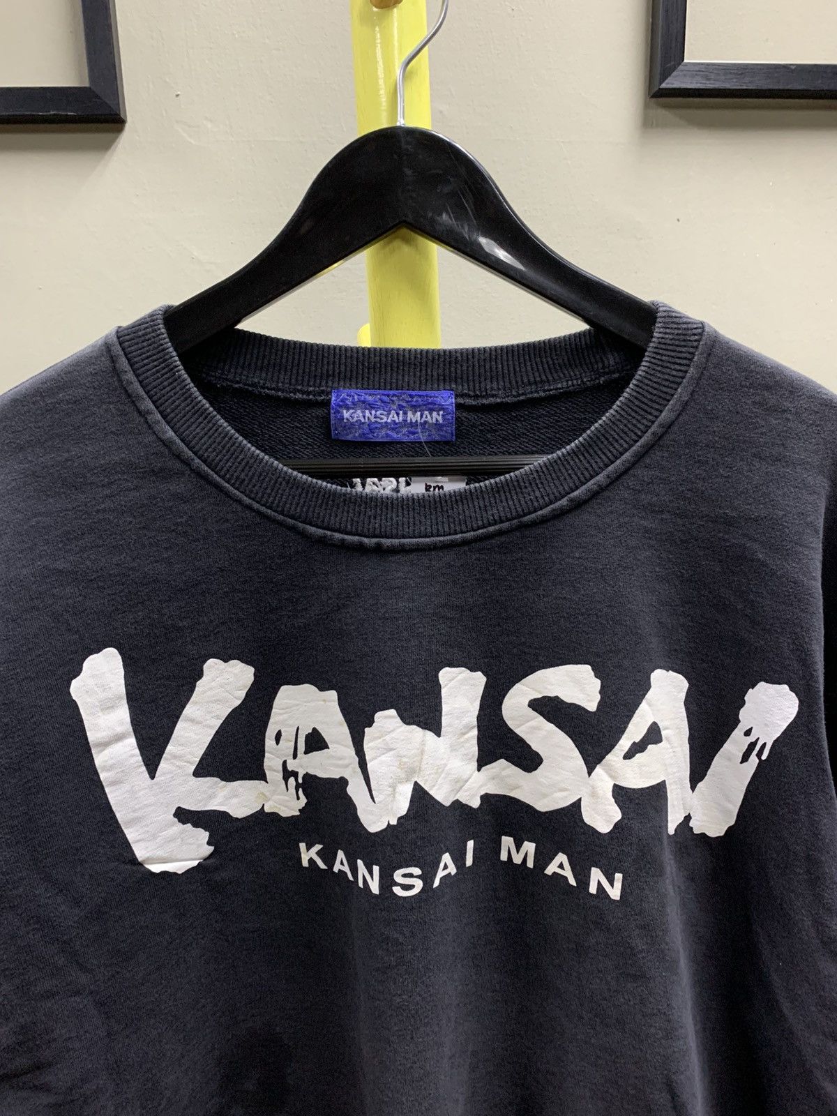 Kansai Yamamoto KANSAI MAN SPELLOUT ICONIC LOGO SWEATSHIRT Size US L / EU 52-54 / 3 - 2 Thumbnail